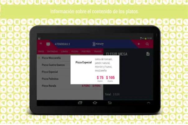 Popapp Pedidos android App screenshot 1